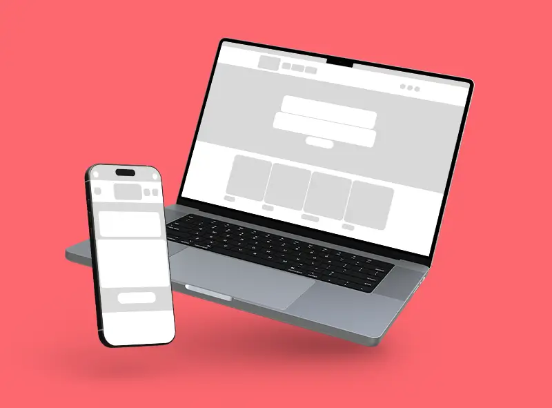 TuEresWow wireframe